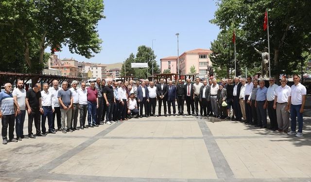 Yahyalı’da bayramlaşma töreni yapıldı