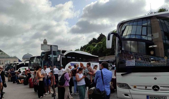 15 Temmuz Demokrasi Otogarı’nda bayram yoğunluğu