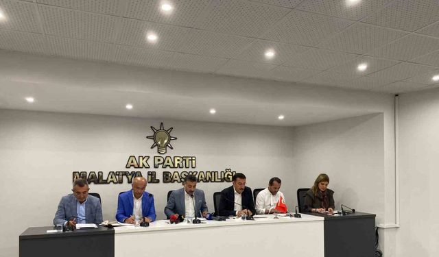 AK Parti İl Başkanı Gören, çalışmalar hakkında bilgi verdi