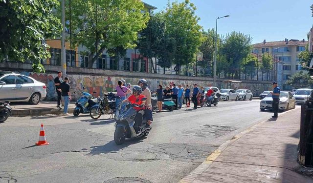 Akçakoca’da motosiklet sürücülerine yönelik denetim yapıldı