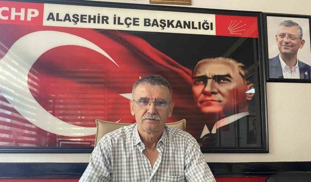 Alaşehir CHP’de Yeni Başkan Mehmet Kayacık Oldu