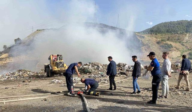 Alaşehir’de makilik yangını kontrol altına alındı