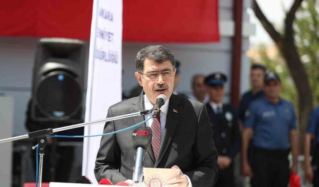 Ankara Valisi Şahin, Şehit Dursun Candan Polis Merkezi Amirliğini hizmete açtı