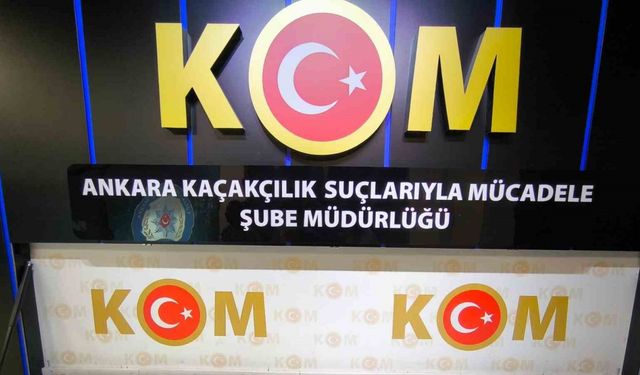 Ankara’da tarihi eser operasyonu: 67 adet sikke altın ele geçirildi
