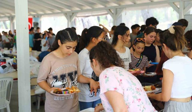 Antalya Büyükşehir Gençlik Kampı, Muratpaşalı öğrencileri ağırladı