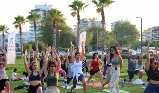 Antalya Büyükşehir’den Dünya Yoga Günü’ne özel etkinlik