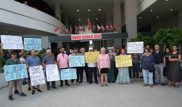 Antalya’da Doğu Garajı AVM esnafı, kapalı dükkanlardan dertli