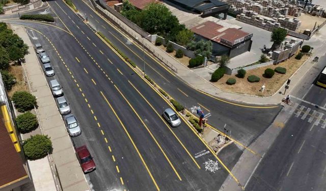 Aydın Büyükşehir Belediyesi yolları tek tek yeniliyor