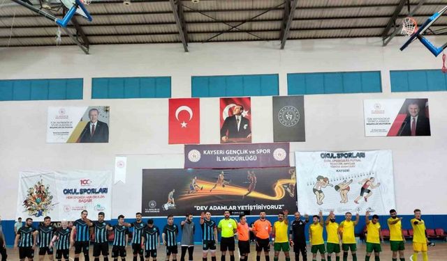 B2-B3 Futsal 1. Lig 2. Etap maçları Kayseri’de oynanıyor