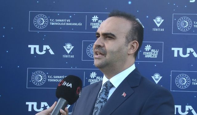 Bakan Kacır: "Artık uzay liginde Türkiye A takımında"