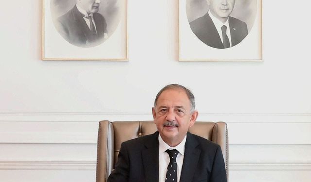Bakan Özhaseki, Başkan Çamlı’yı tebrik etti