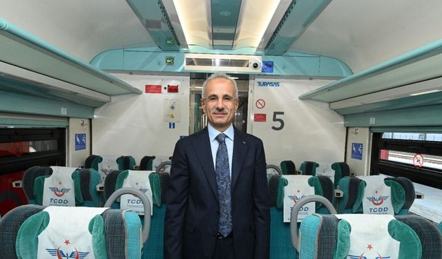 Bakan Uraloğlu: “İstanbul-Sivas YHT hattında bir ayda 55 bin yolcu taşındı”