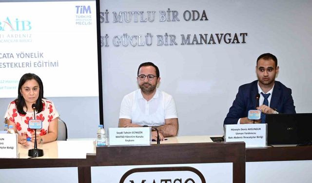 Başkan Güngör: “Manavgat olarak turizmdeki başarıyı ihracatta da yakalamalıyız”