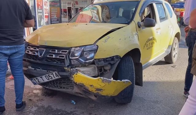 Bingöl’de ticari taksinin çarptığı 2 yaya yaralandı