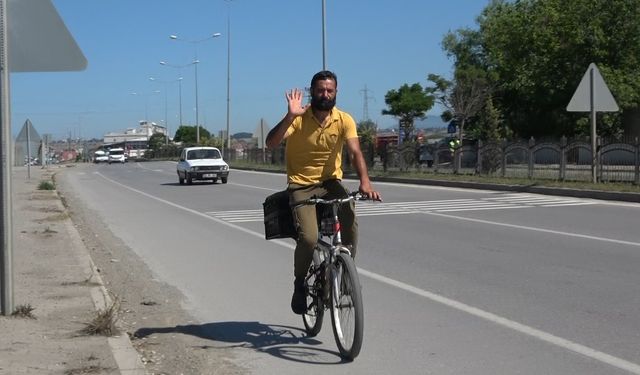 Bisiklet gezgini 7 yılda 126 bin kilometre yol kat ederek Türkiye’yi 9 kez turladı, 10. tura başladı