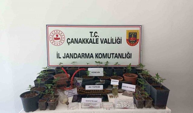 Çanakkale’de uyuşturucu operasyonu: 12 gözaltı