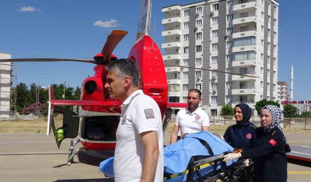 Diyarbakır’da attan düşen şahıs başından yaralandı