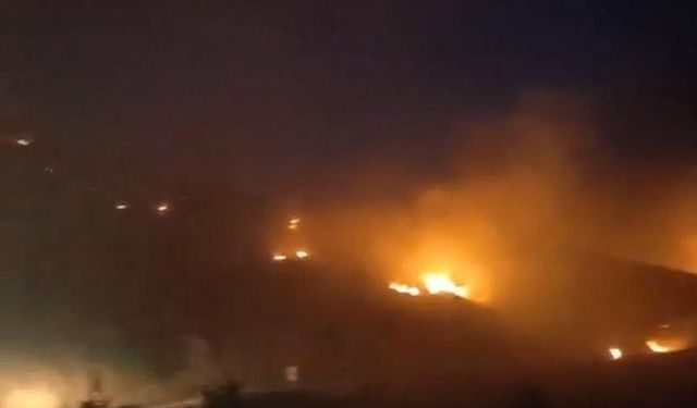 Diyarbakır’da gece başlayan yangın söndürüldü