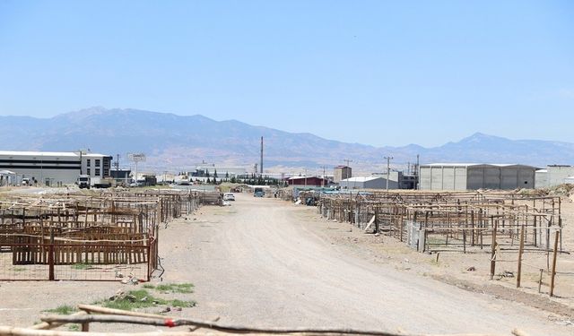 Dulkadiroğlu Belediyesi geçici kurban satış noktası hizmete açıldı