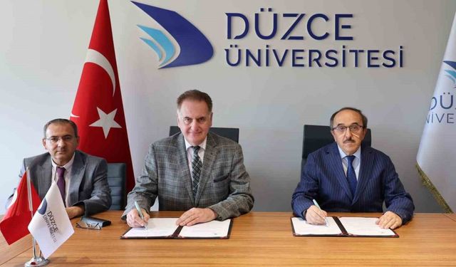Düzce Üniversitesi Gürcistan ile iş birliği protokolü imzaladı