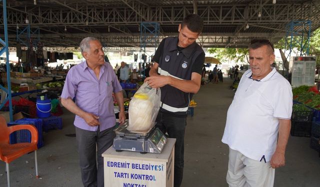 Edremit Belediyesi Zabıta Müdürlüğü denetimlerini aralıksız sürdürüyor