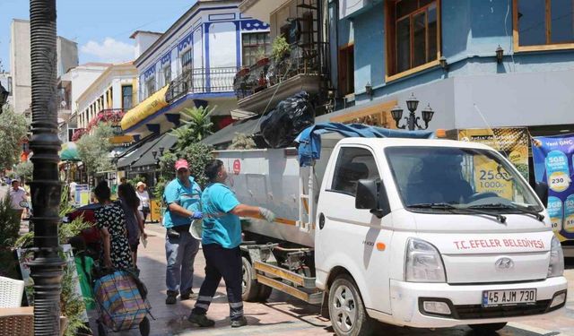 Efeler’in dar sokaklarına ’Çöp Taksi’ çözümü