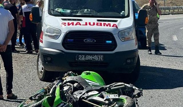 Elazığ’da motosiklet devrildi: 1 ölü