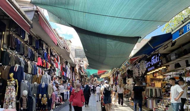 Eminönü - Mahmutpaşa’da Kurban Bayramı hareketliliği