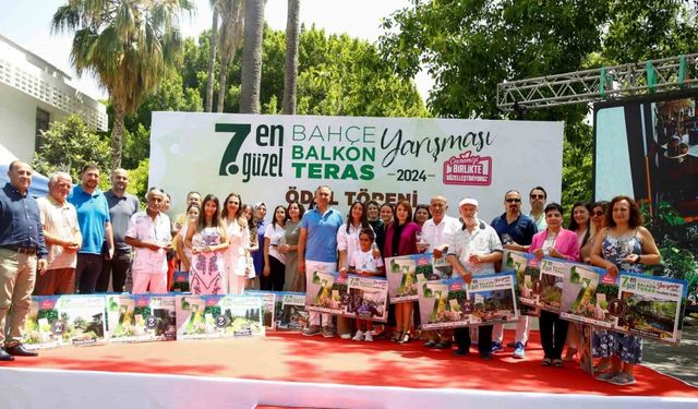 ‘En Güzel Bahçe, Balkon ve Teras Yarışması’ ödülleri sahiplerini buldu