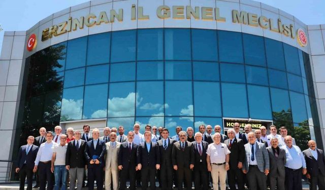 Erzincan İl Genel Meclisi Haziran ayı toplantısı yapıldı