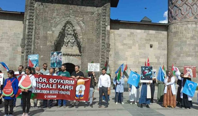 Erzurum’da sessiz yürüyüşte 32. hafta