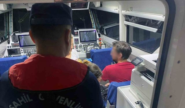 Fethiye’de özel teknede rahatsızlanan vatandaş tahliye edildi