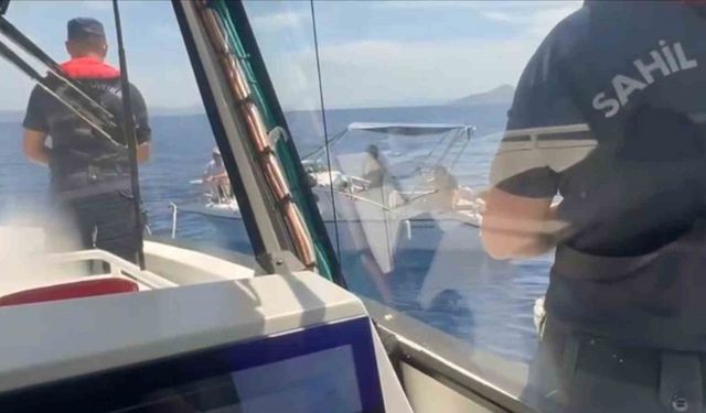 FETÖ/PDY üyeleri tekne ile kaçarken yakalandı