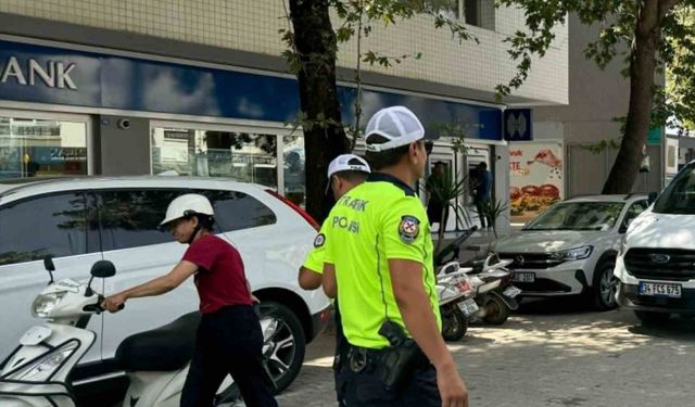 Gazipaşa’da kask denetimleri yoğunlaştı