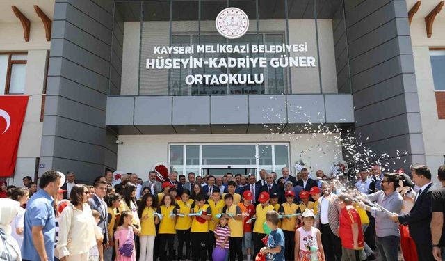 Hüseyin-Kadriye Güner Ortaokulu açıldı