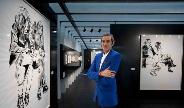 İGA ART Galeri’de Venezuelalı sanatçının “İstanbullular” sergisi açıldı