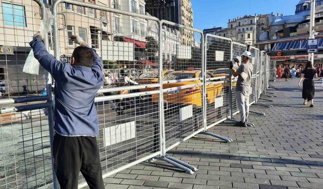 İstanbul Valiliği tarafından yarın Taksim’de düzenlenmek istenen yürüyüş için önlemler alındı