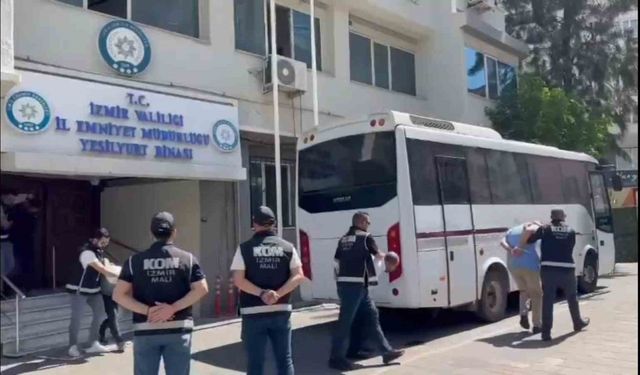 İzmir merkezli tefecilik operasyonunda 2 tutuklama