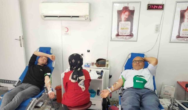 Karapınar’da Kızılay’dan kan bağışı kampanyası