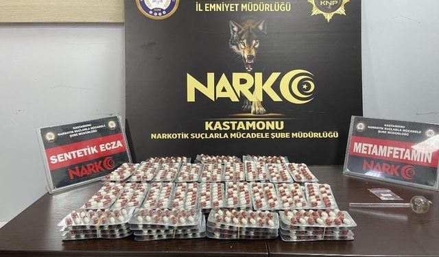 Kastamonu’da uyuşturucuyla yakalanan 2 şahıs tutuklandı