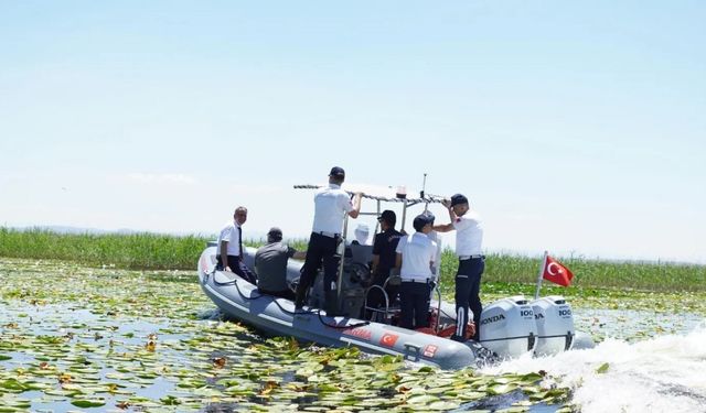 Kaymakam Akbulut, Işıklı Gölündeki turları denetledi