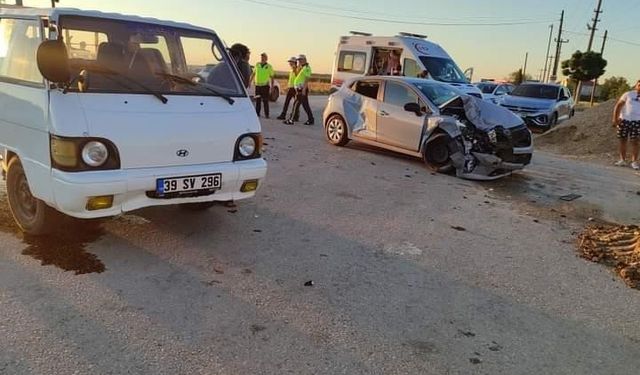 Kırklareli’de trafik kazası: 6 yaralı