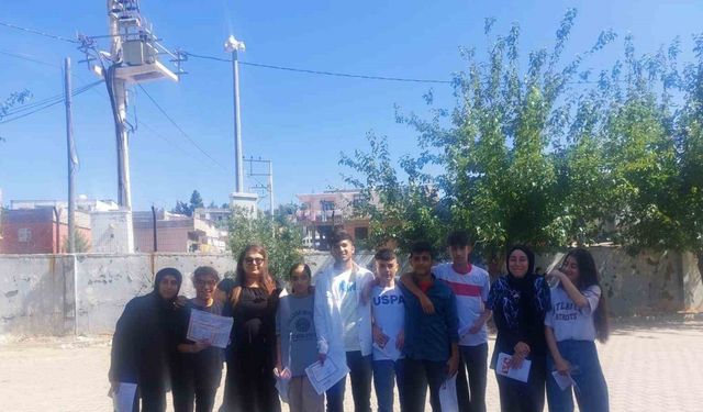 Kocaköy’de öğrencilerin karne heyecanı