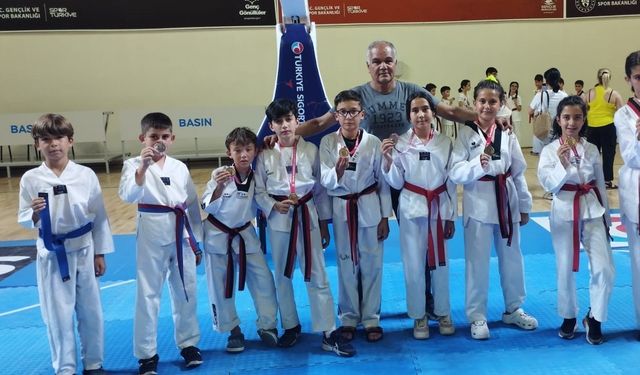 Köyceğizli Taekwondocular 5 birincilik 3 ikincilik kazandı