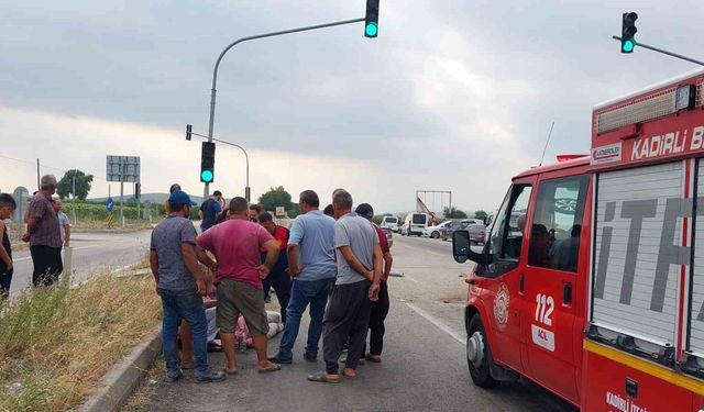 Kozan’da trafik kazası: 3 yaralı