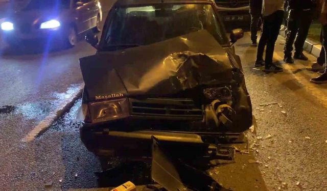 Kütahya’da 3 aracın karıştığı zincirleme trafik kazasında bir kişi yaralandı