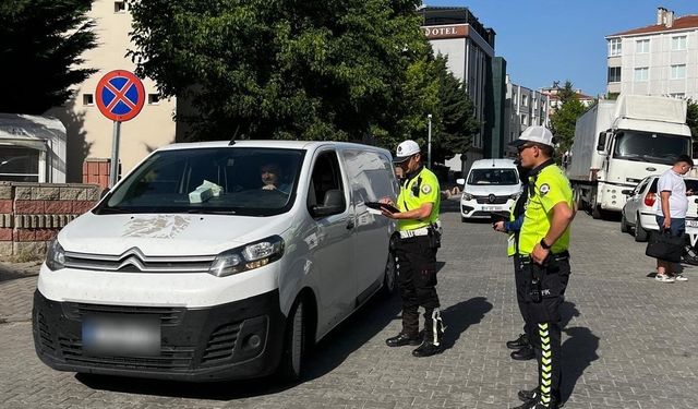 Lüleburgaz’da trafik denetimi: Kurallara uymayanlara ceza yağdı