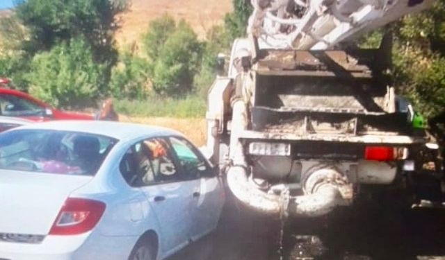 Malatya’da otomobil kamyonla çarpıştı: 6 yaralı