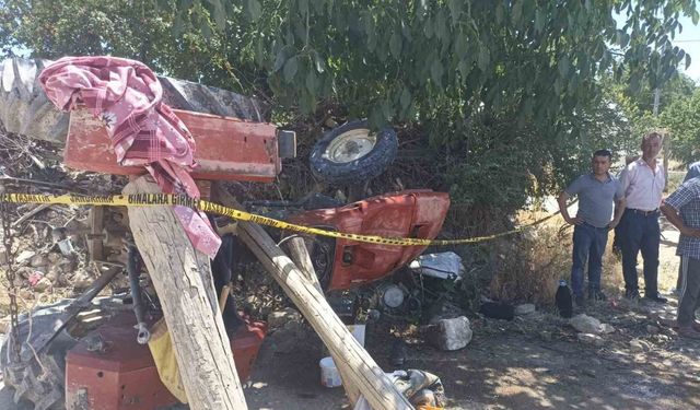 Malatya’da traktör kazası: 2 yaralı
