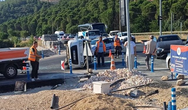 Menteşe’de trafik kazası: 1 yaralı